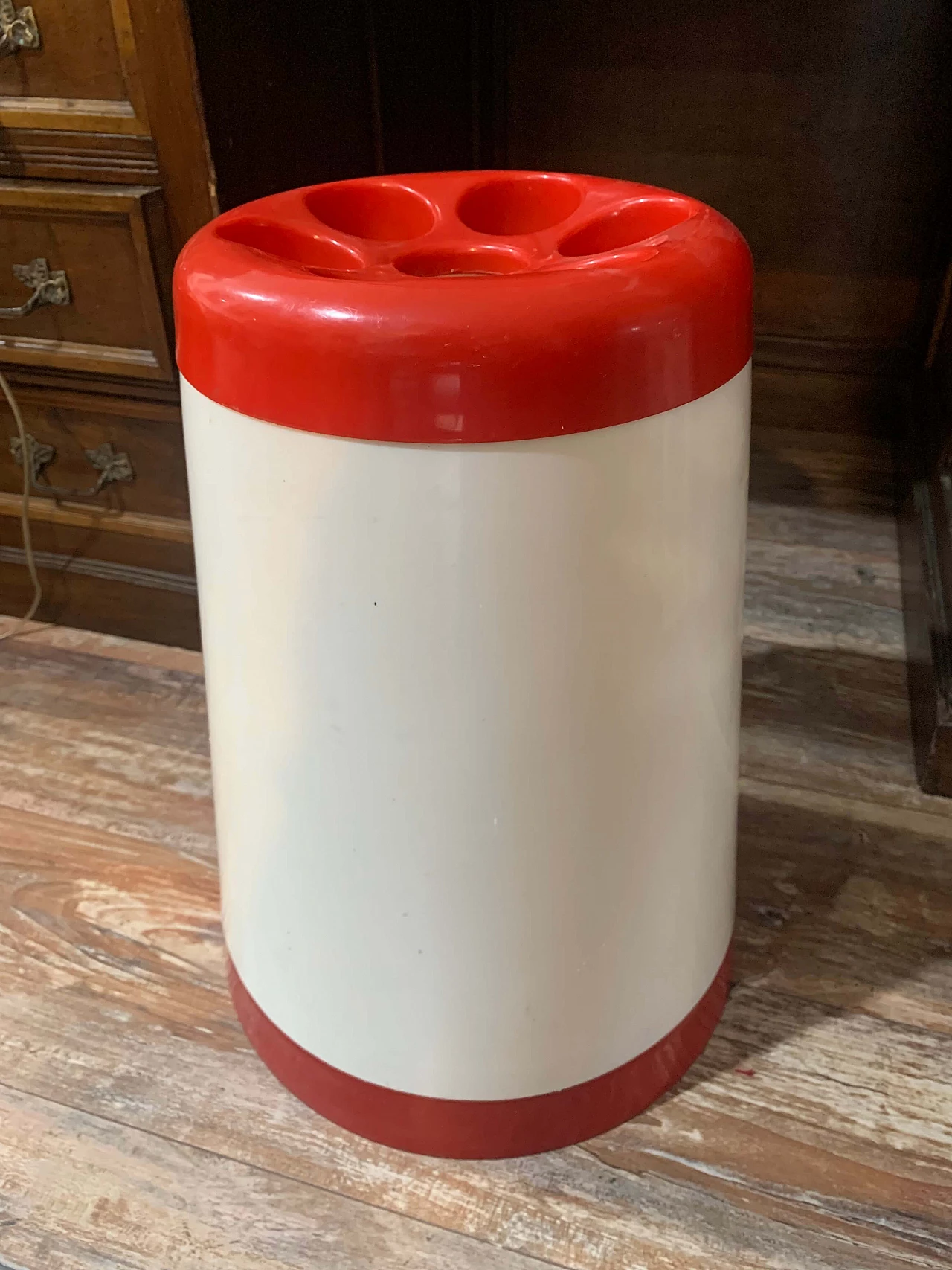 Plastic umbrella stand for saSir, 1980s 1