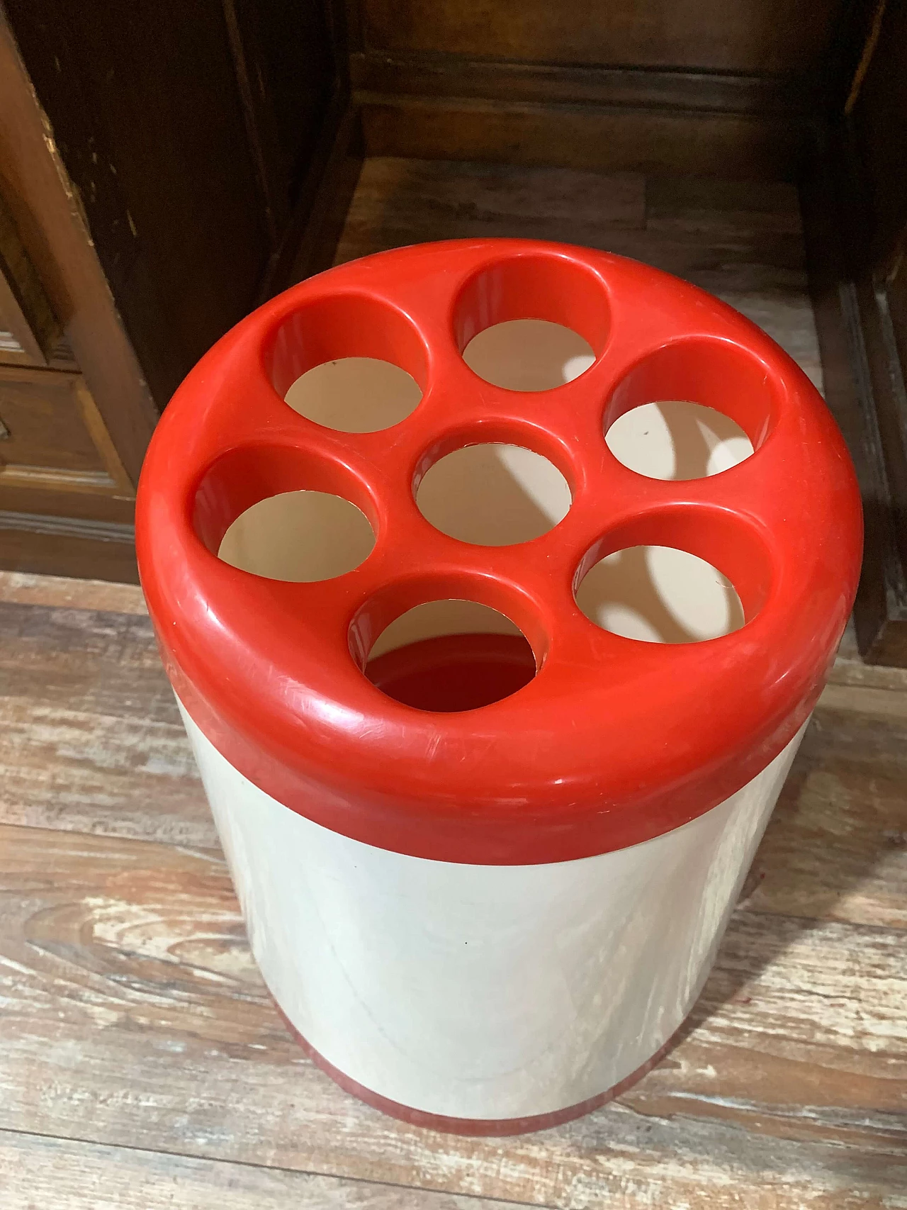 Plastic umbrella stand for saSir, 1980s 2
