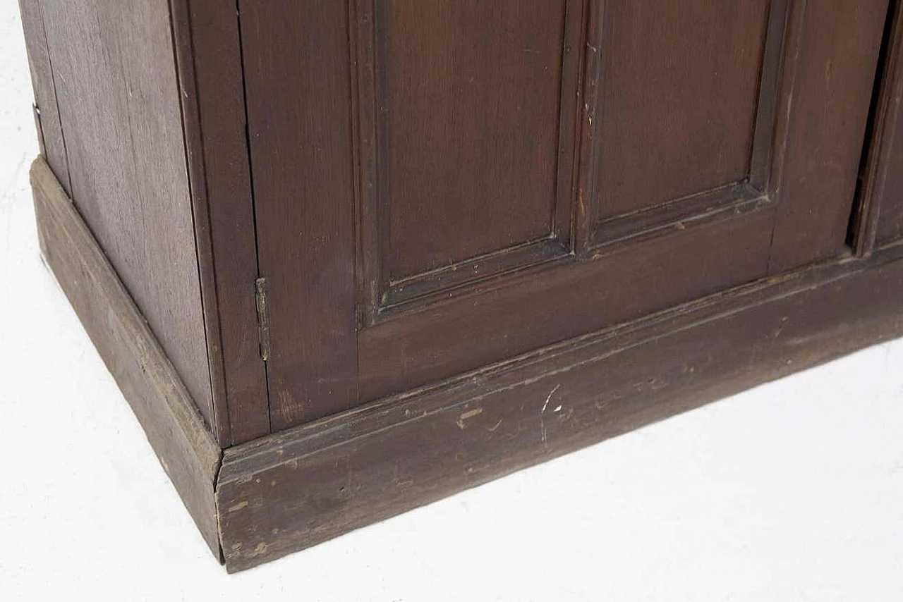 Credenza in legno gotica, fine '800 5