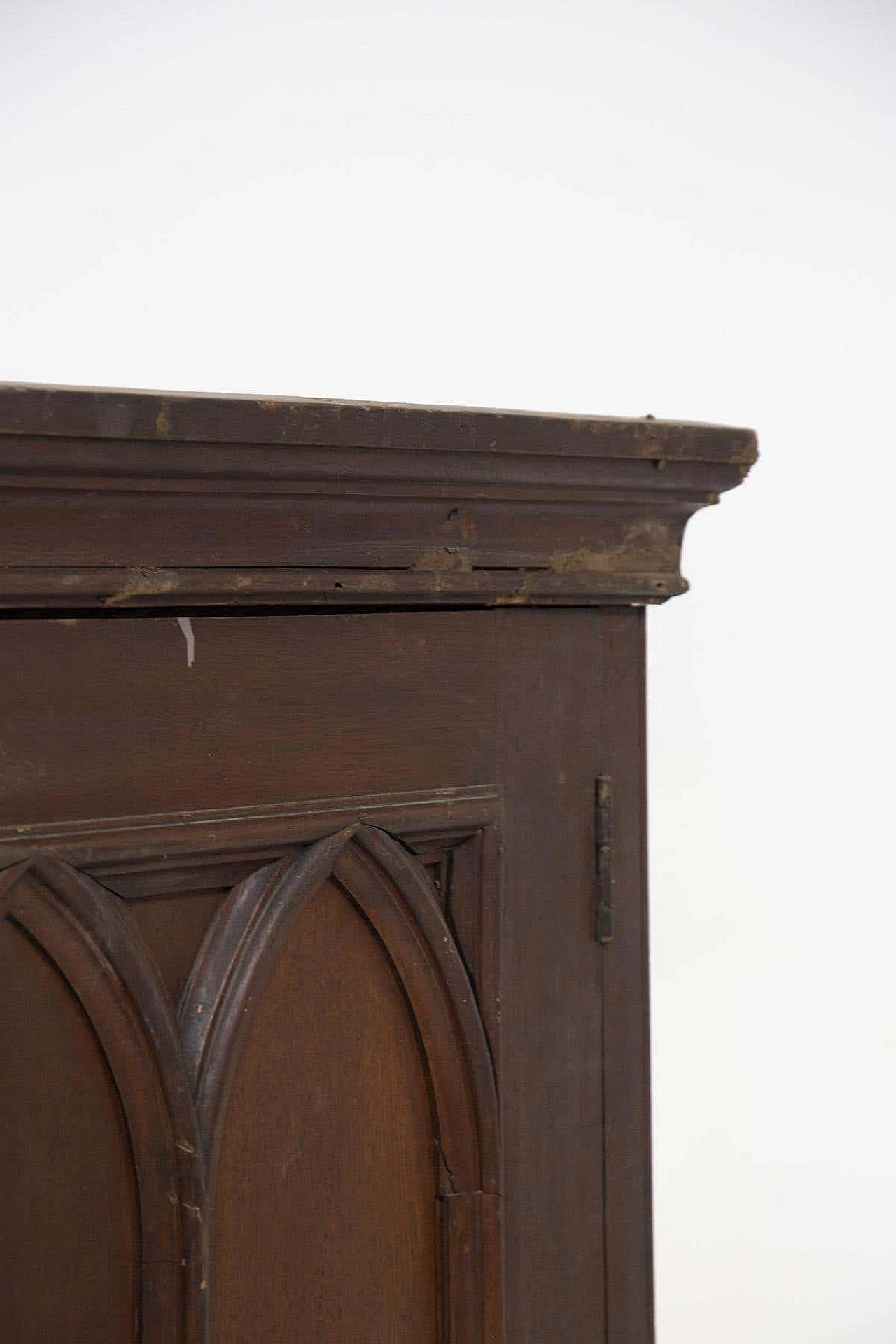 Credenza in legno gotica, fine '800 12