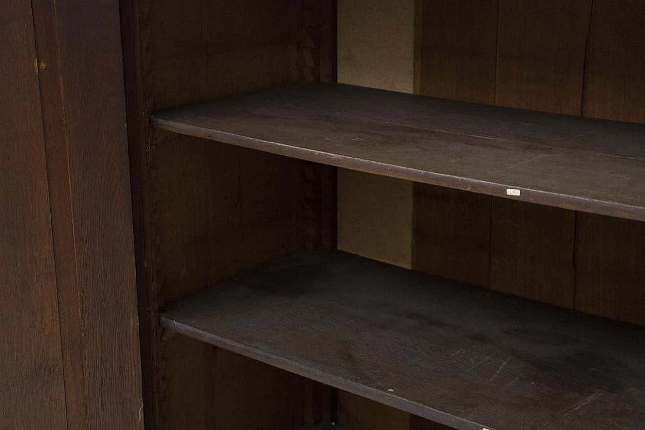 Credenza in legno gotica, fine '800 15