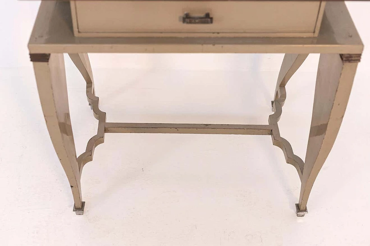 Green wood jewellery cabinet attributed to Gio Ponti, 1950s 6