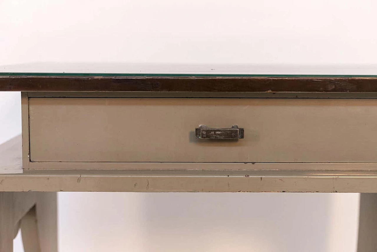 Green wood jewellery cabinet attributed to Gio Ponti, 1950s 7