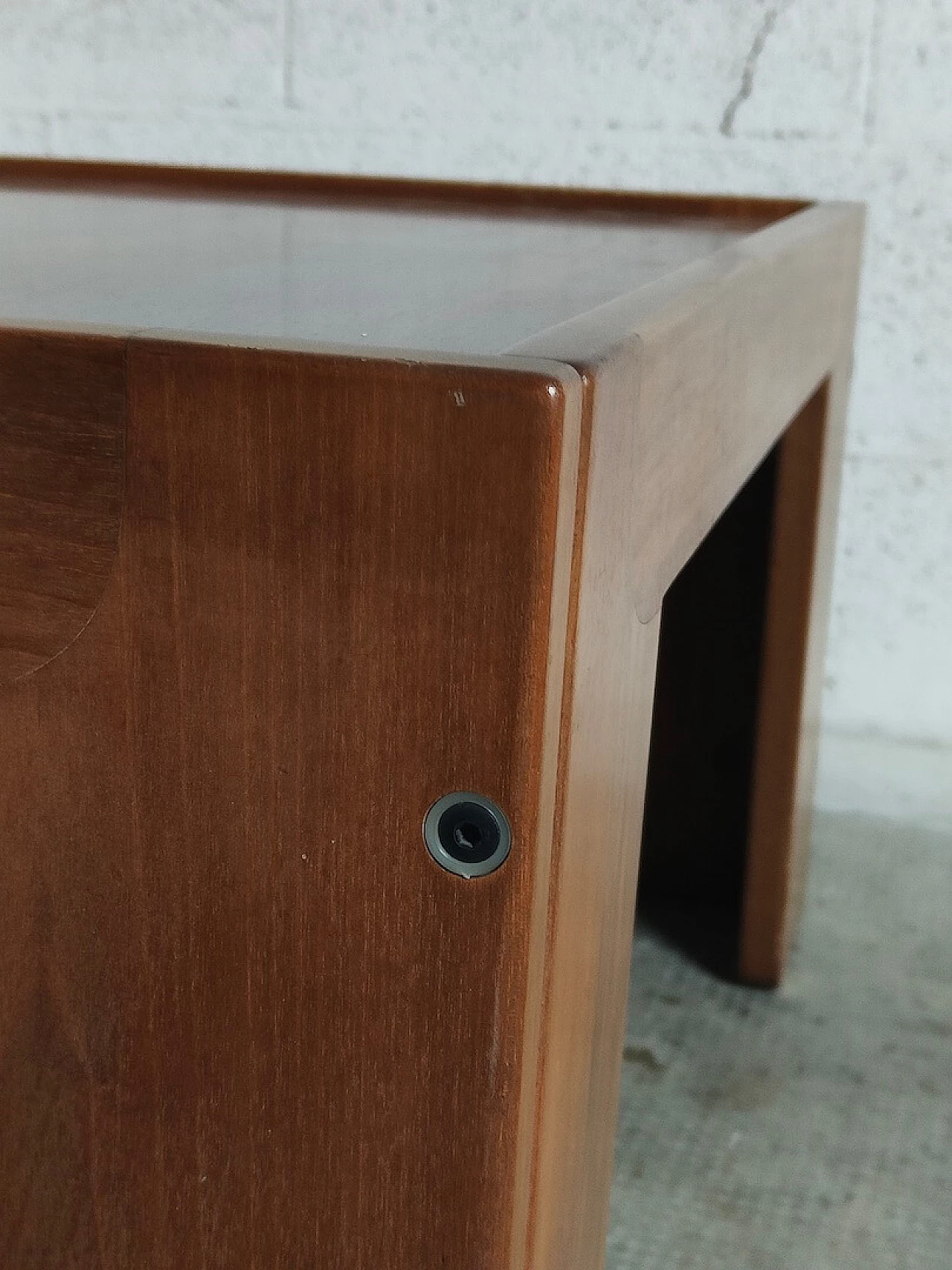 Wooden coffee table by Afra and Tobia Scarpa for Cassina, 1970s 7