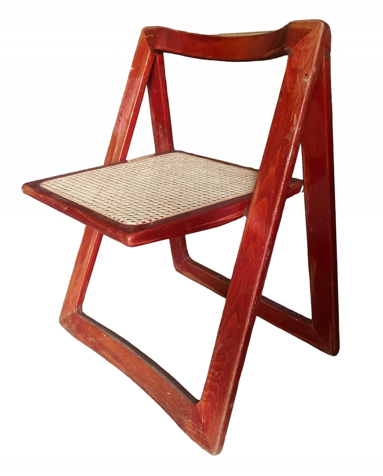 Trieste folding chair by Aldo Jacober Pierangela D'Aniello for Bazzani, 1960s 1