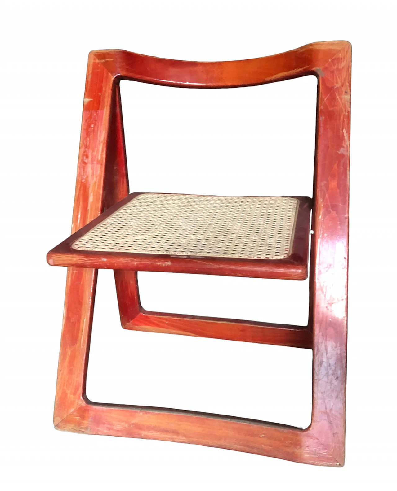 Trieste folding chair by Aldo Jacober Pierangela D'Aniello for Bazzani, 1960s 2
