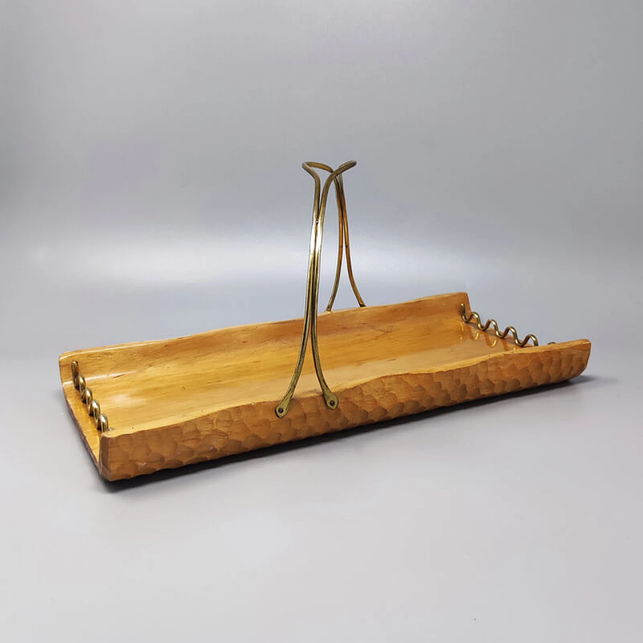 Bamboo tray by Aldo Tura for Macabo, 1960s 1