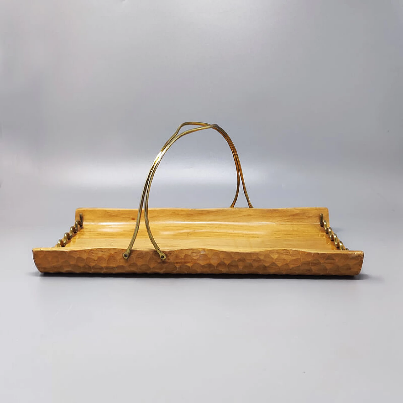 Bamboo tray by Aldo Tura for Macabo, 1960s 3
