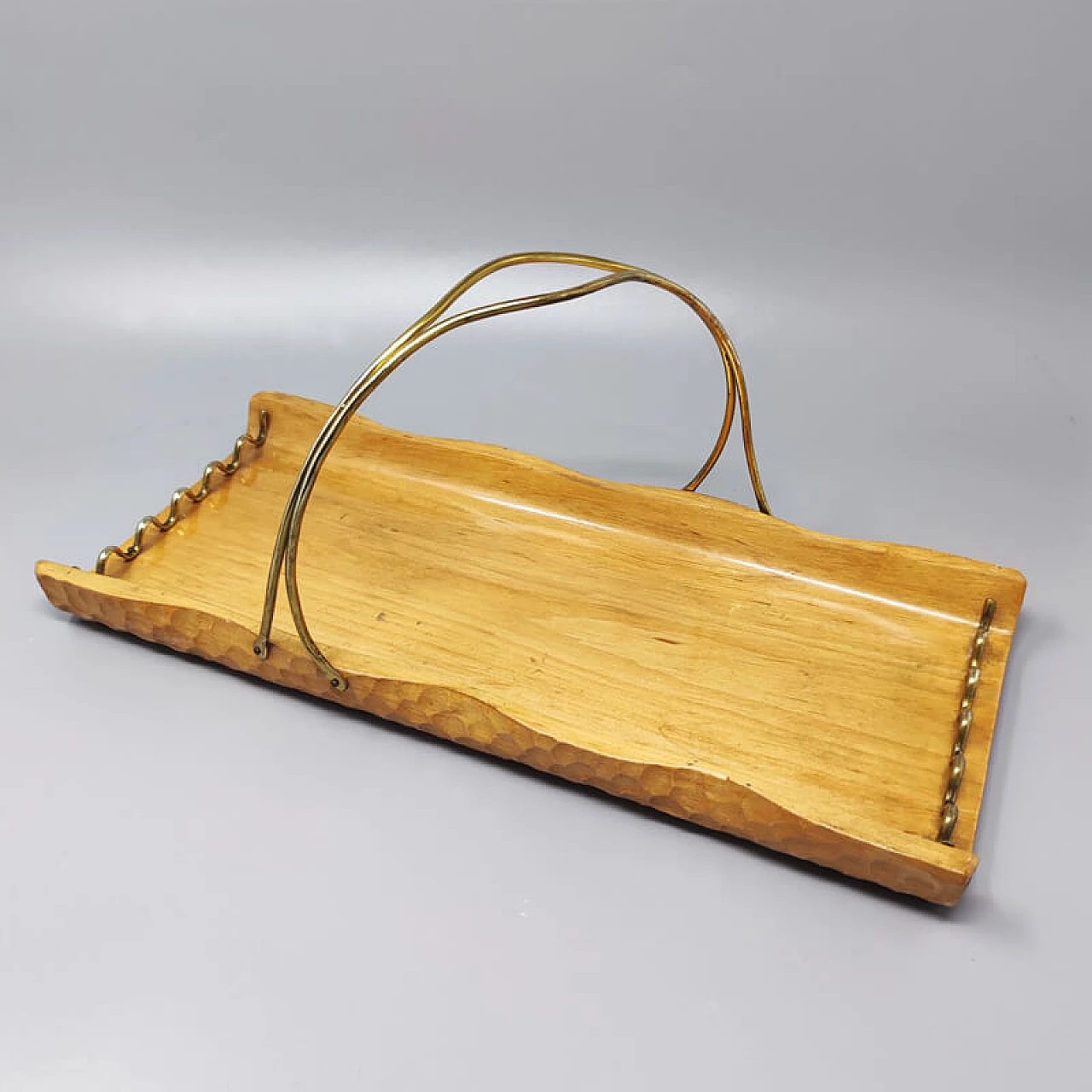 Bamboo tray by Aldo Tura for Macabo, 1960s 4