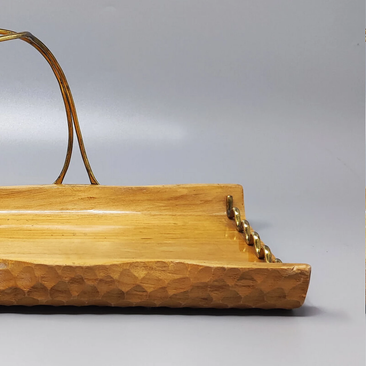 Bamboo tray by Aldo Tura for Macabo, 1960s 8