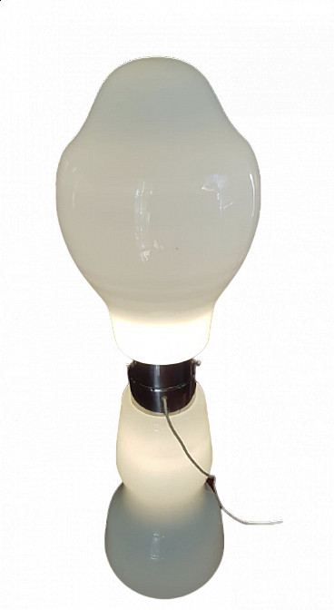 Glass floor lamp by Carlo Nason for Mazzega, 1970s
