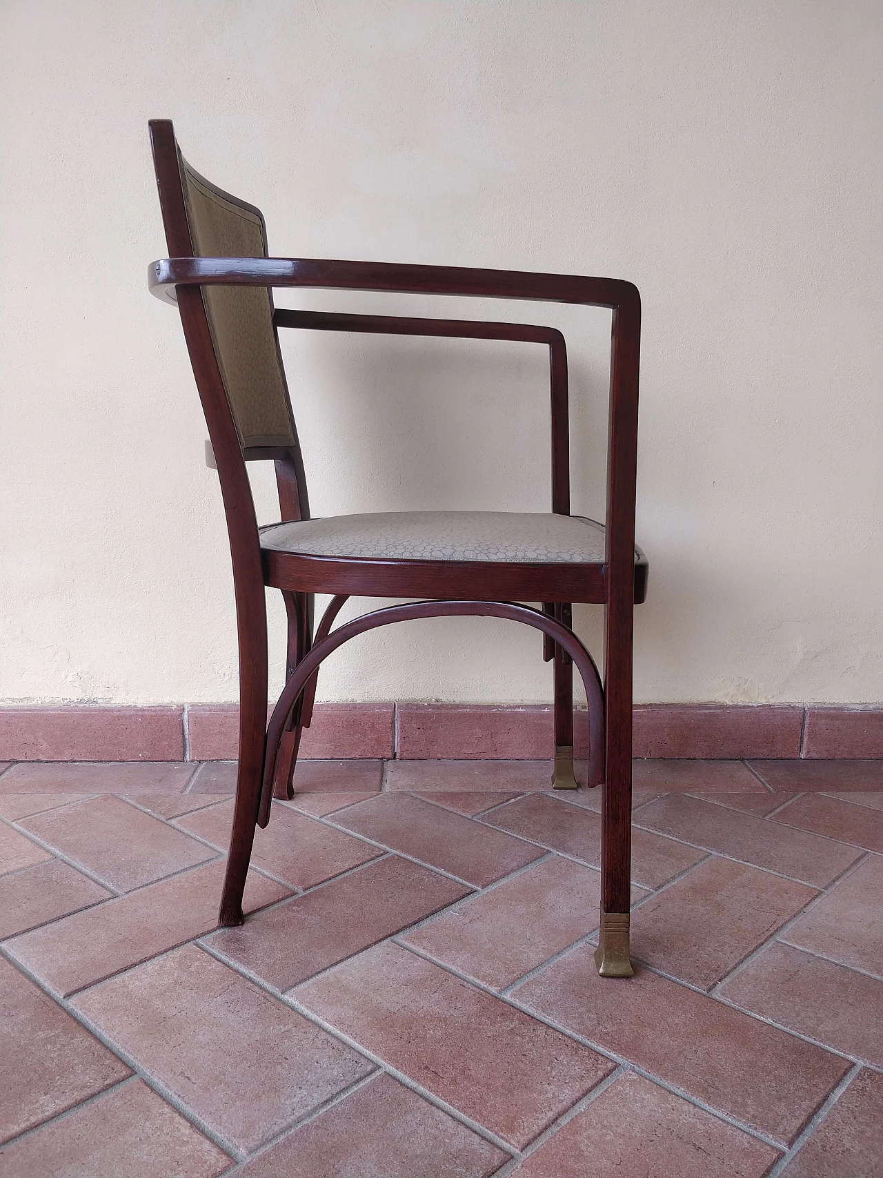 Pair of armchairs by Koloman Moser for J. & J. Kohn, early 20th century 6