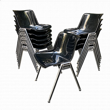 10 Modus chairs by Osvaldo Borsani for Tecno, 1960s