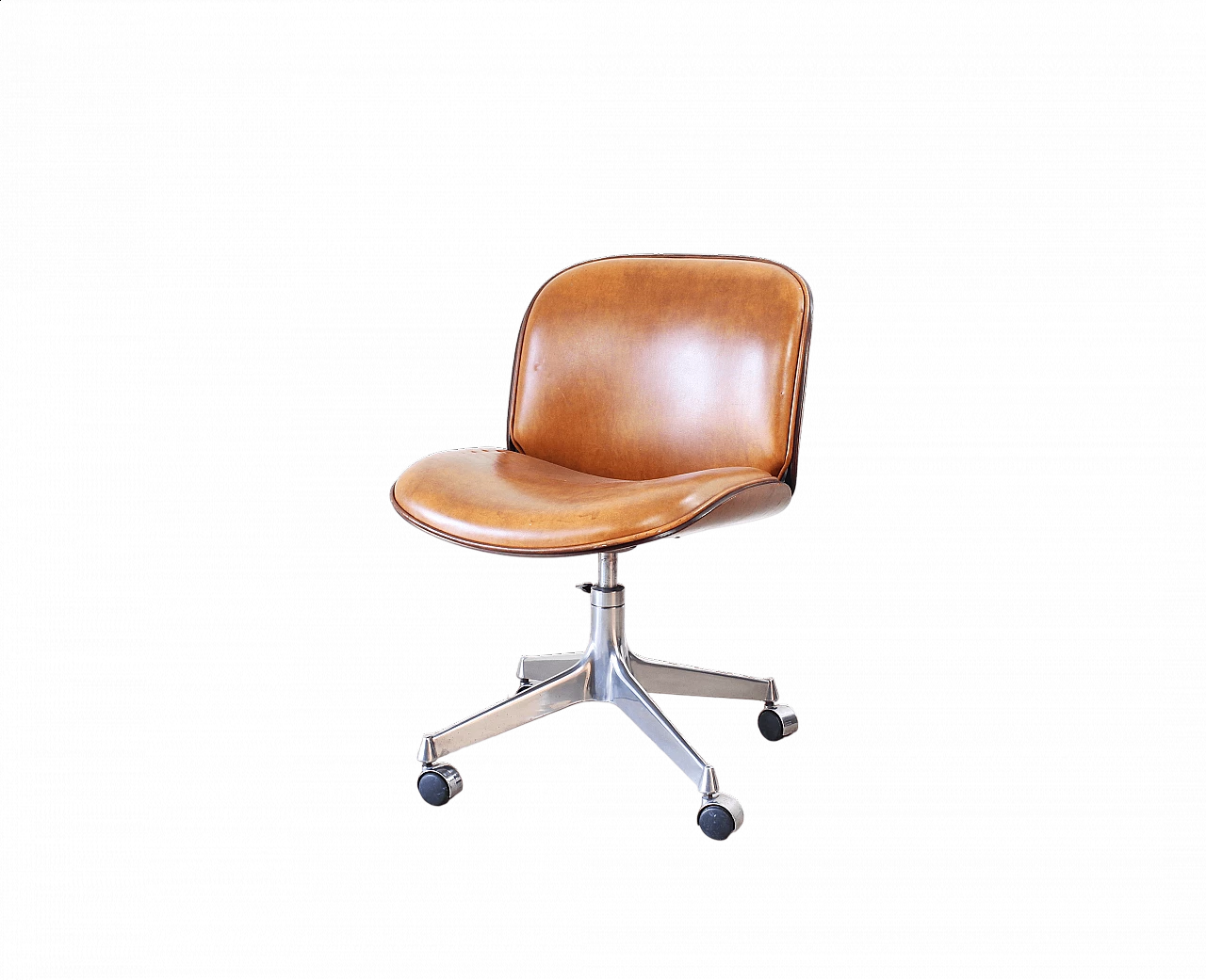 Chair with casters by Ico Parisi for MIM, 1950s 6