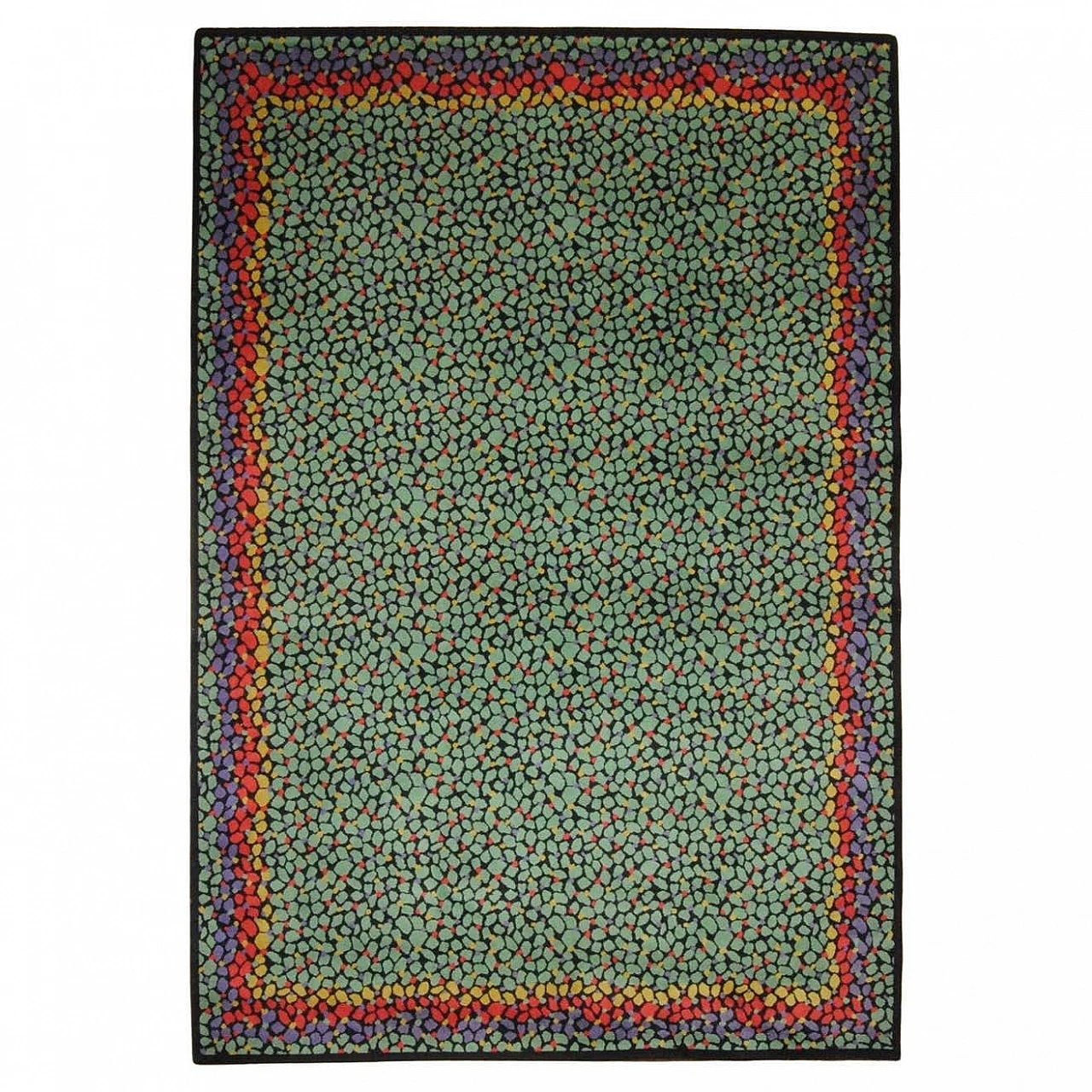 Missoni Home pure wool rug for T&J Vestor, 1980s 1