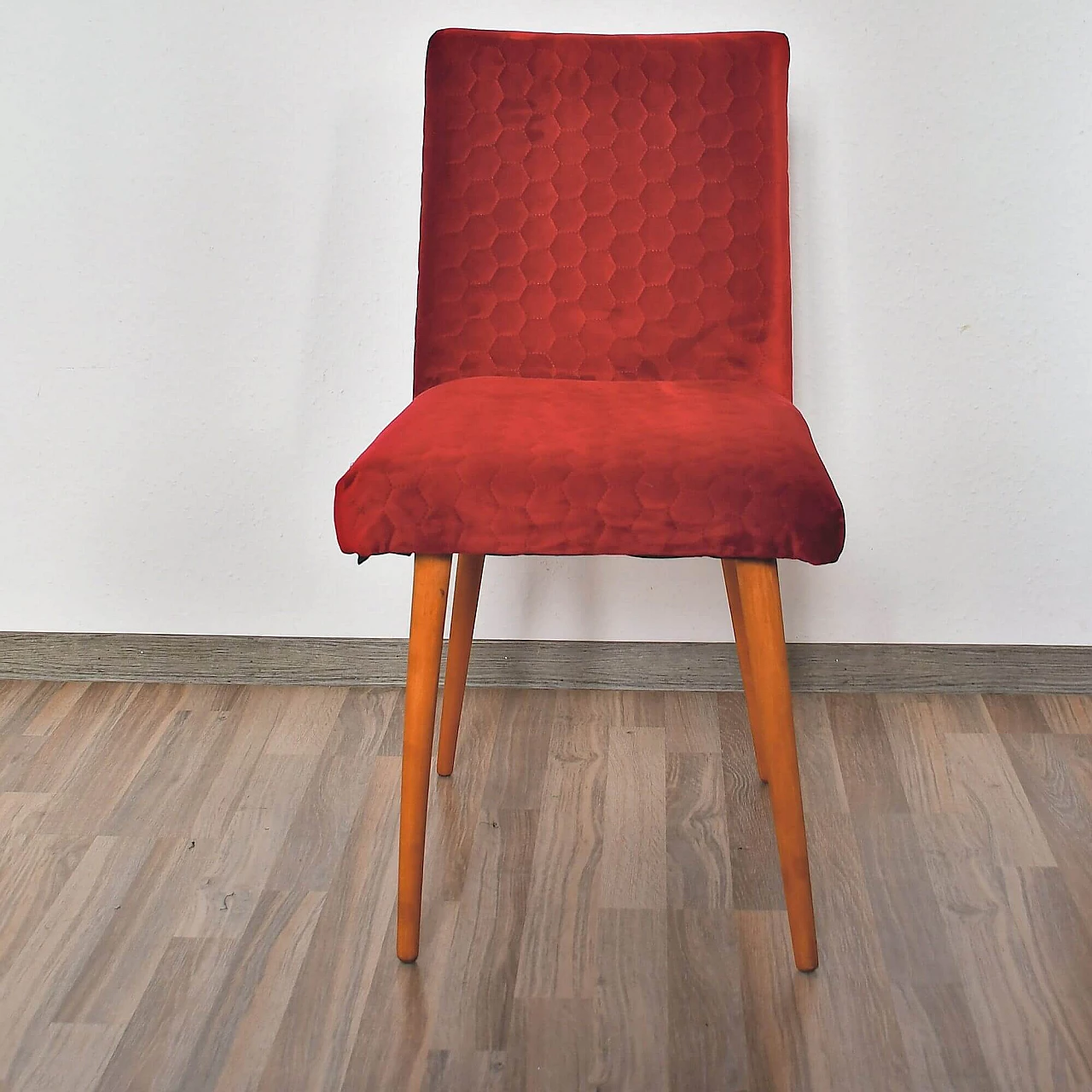 200-244 beech upholstered chair for Słupskie Fabryki Mebli, 1970s 2