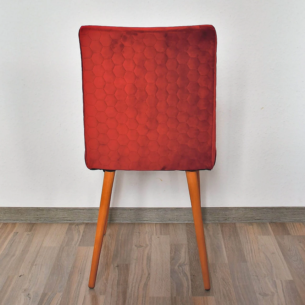 200-244 beech upholstered chair for Słupskie Fabryki Mebli, 1970s 5