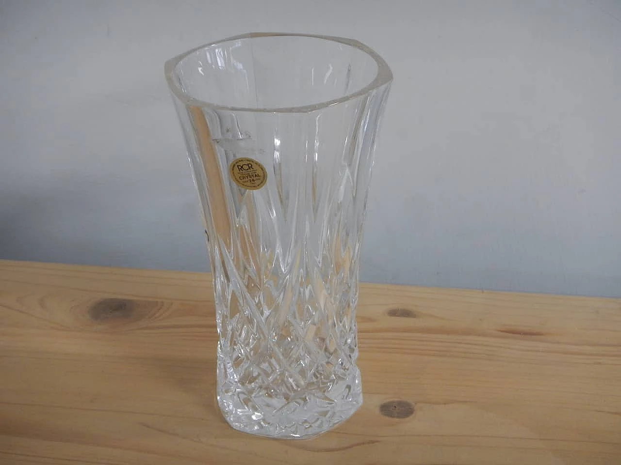 RCB crystal vase, 1980s 2