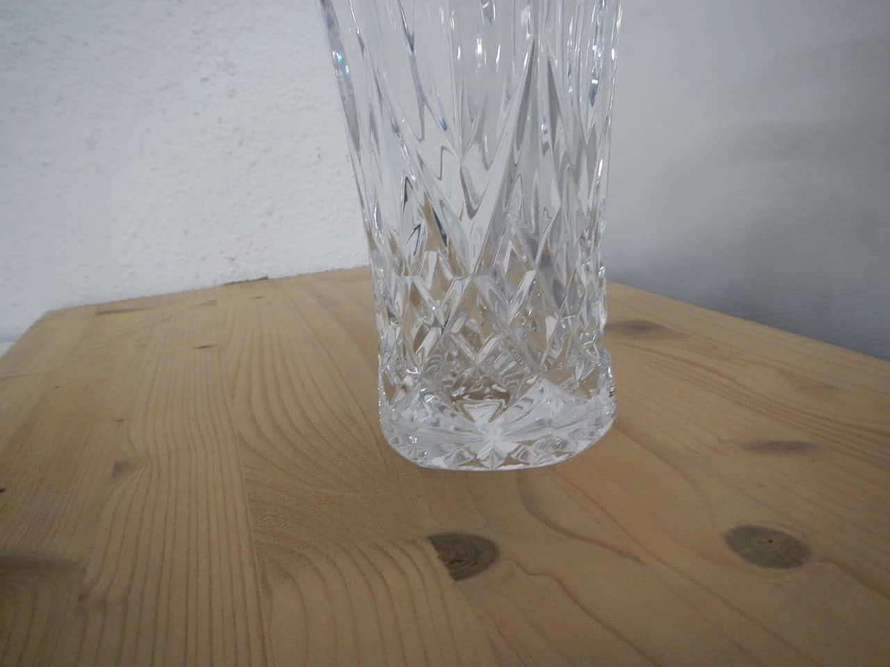 RCB crystal vase, 1980s 6