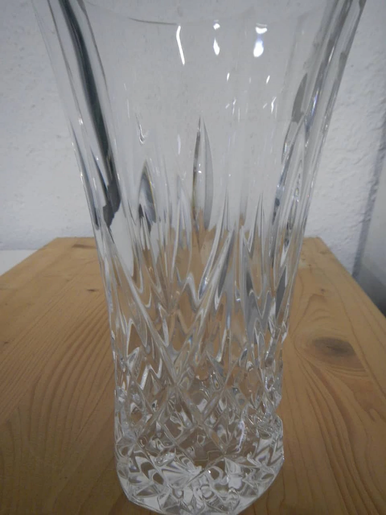 RCB crystal vase, 1980s 7
