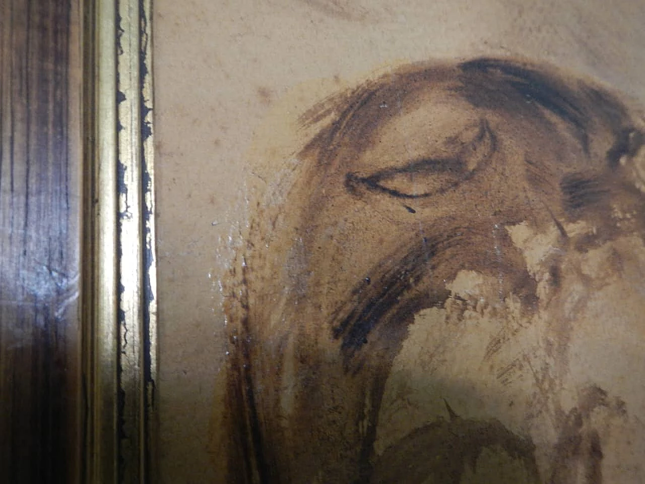 Mina Anselmi, Bimbo, dipinto a olio su compensato, anni '40 6