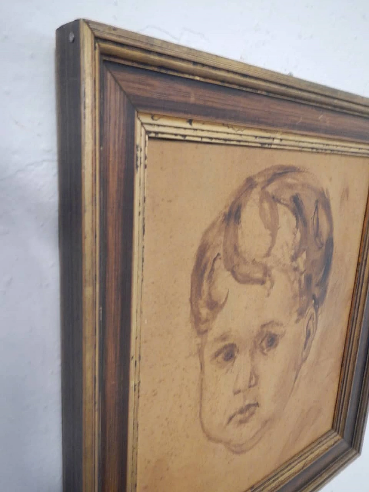 Mina Anselmi, Bimbo, dipinto a olio su compensato, anni '40 8