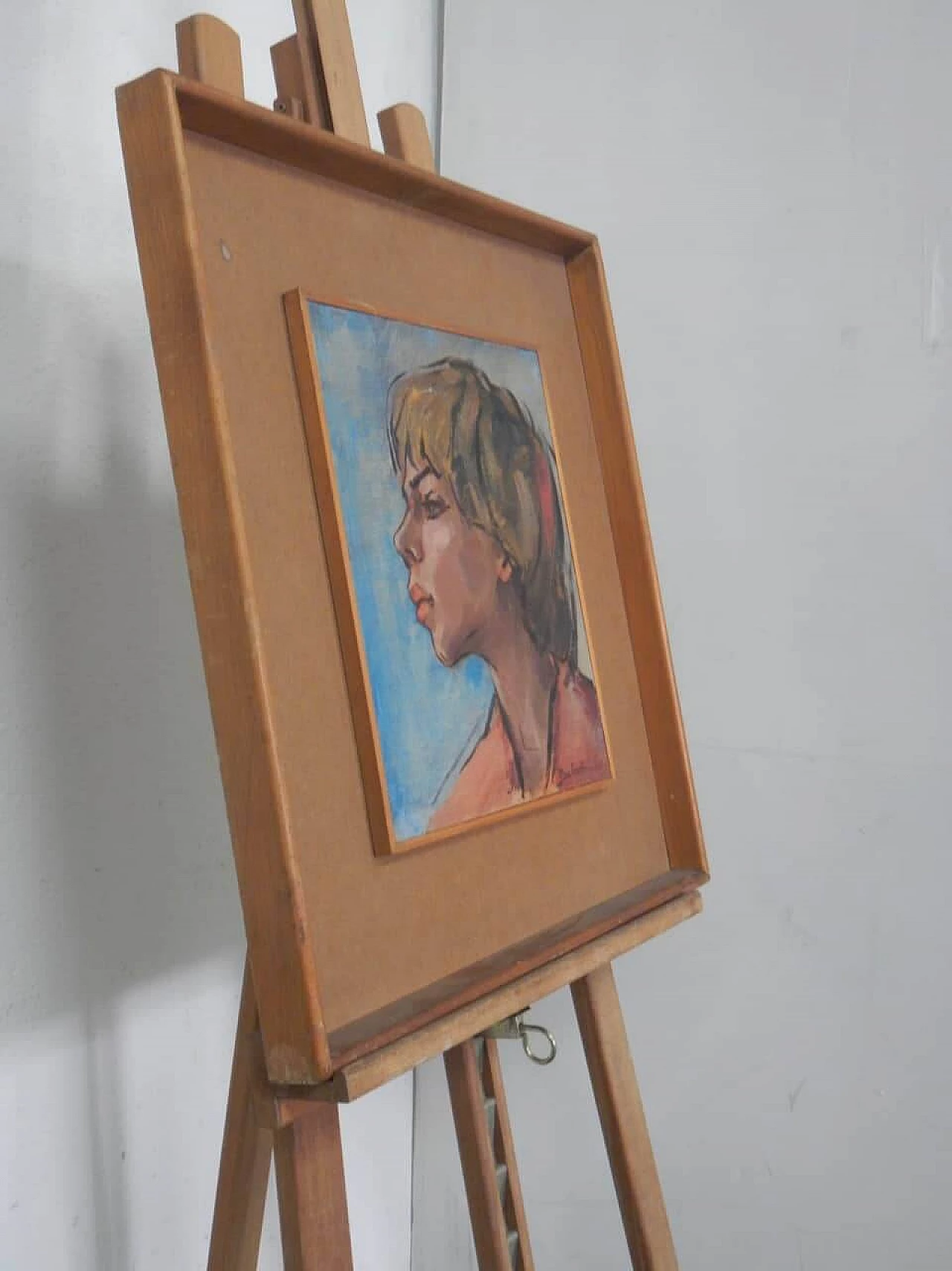 Mina Anselmi, Donna, dipinto a olio su tela, anni '40 2