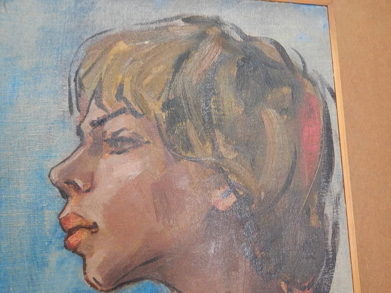 Mina Anselmi, Donna, dipinto a olio su tela, anni '40 7