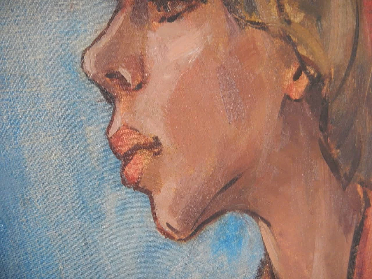 Mina Anselmi, Donna, dipinto a olio su tela, anni '40 8