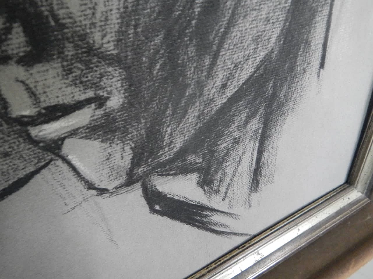 Mina Anselmi, Giovine, carboncino su carta, 1940 7