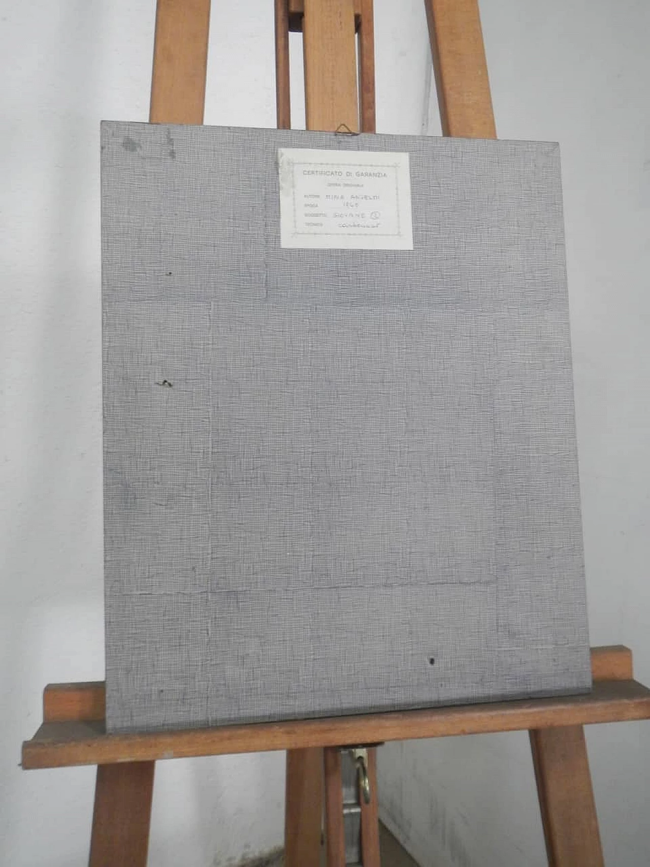 Mina Anselmi, Giovine, carboncino su carta, 1940 8