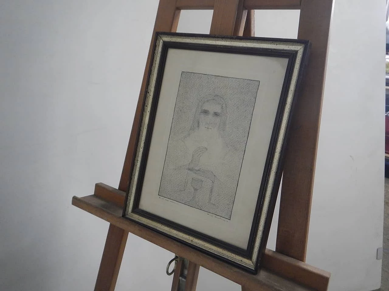 Mina Anselmi, Hoc est corpus meum, disegno in tecnica nero, 1939 2