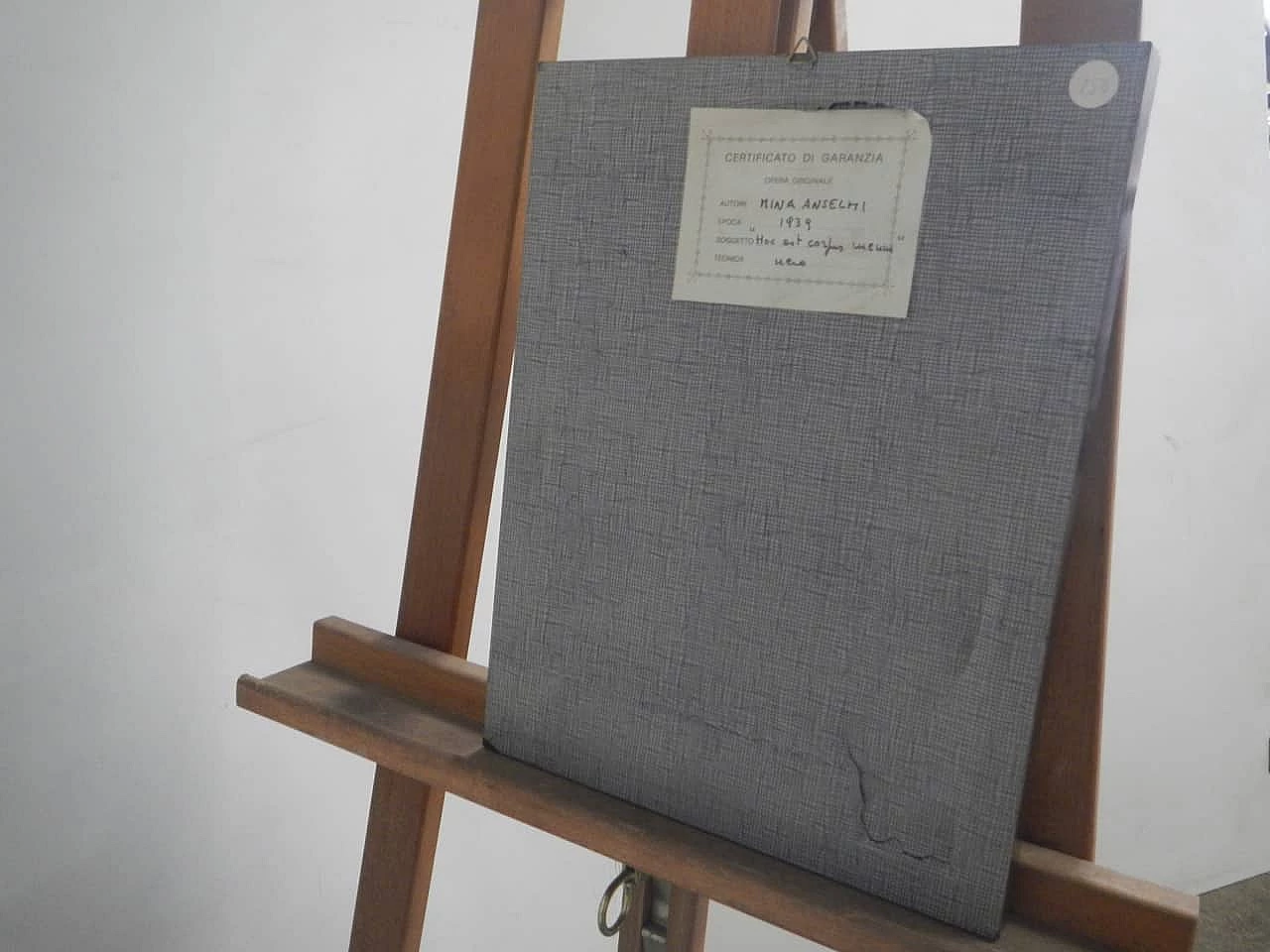 Mina Anselmi, Hoc est corpus meum, disegno in tecnica nero, 1939 5