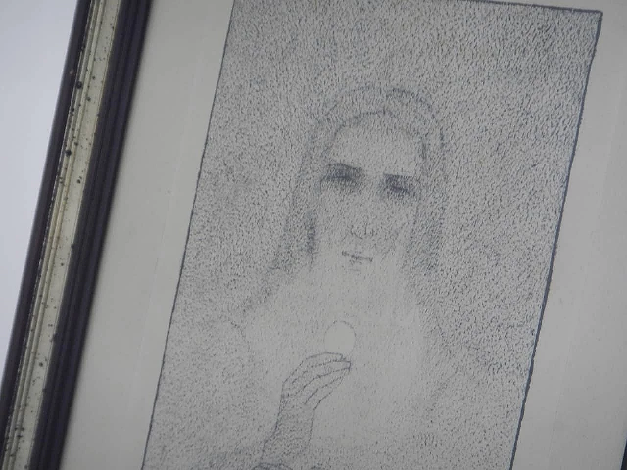 Mina Anselmi, Hoc est corpus meum, disegno in tecnica nero, 1939 6