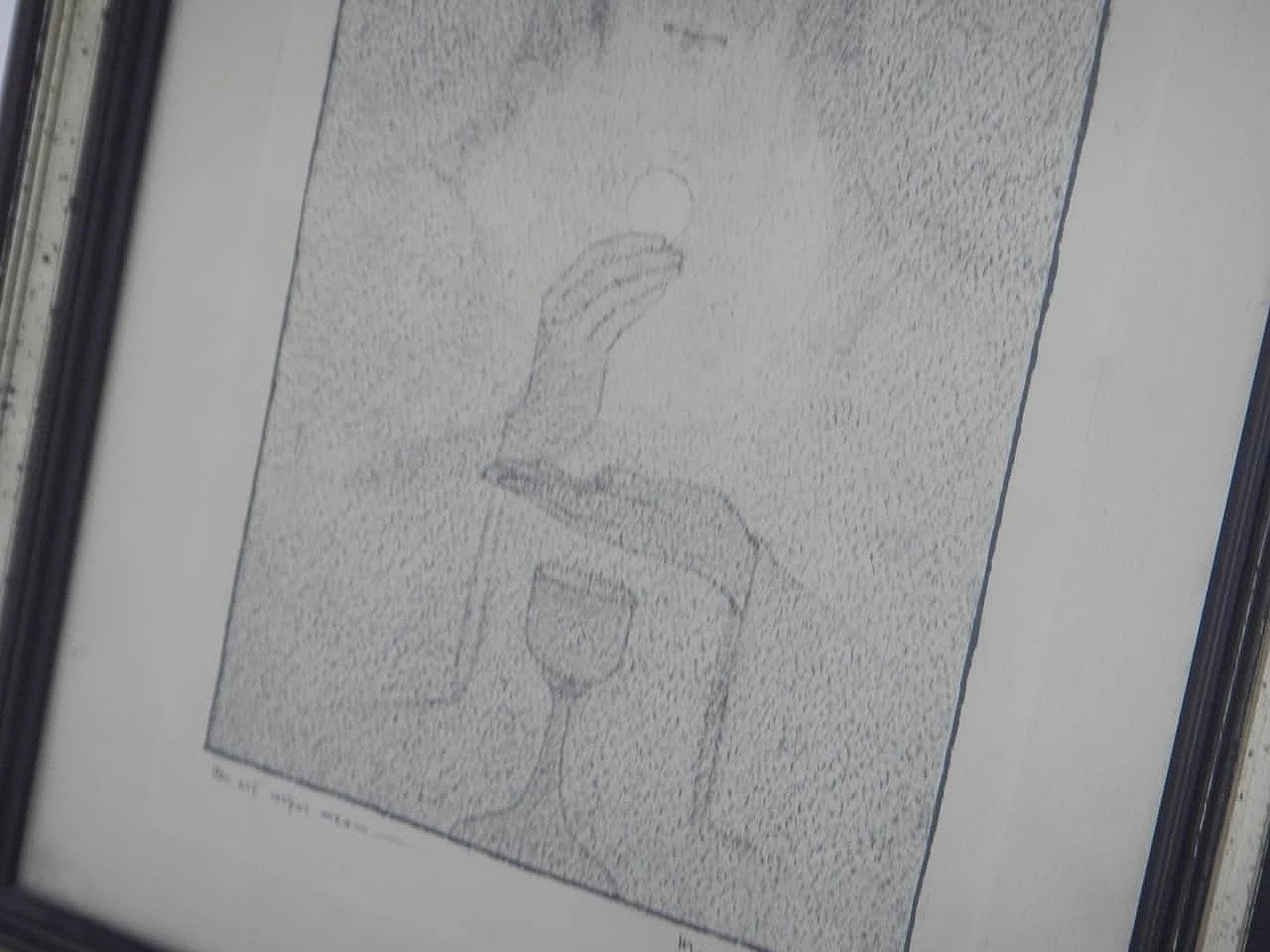 Mina Anselmi, Hoc est corpus meum, disegno in tecnica nero, 1939 7