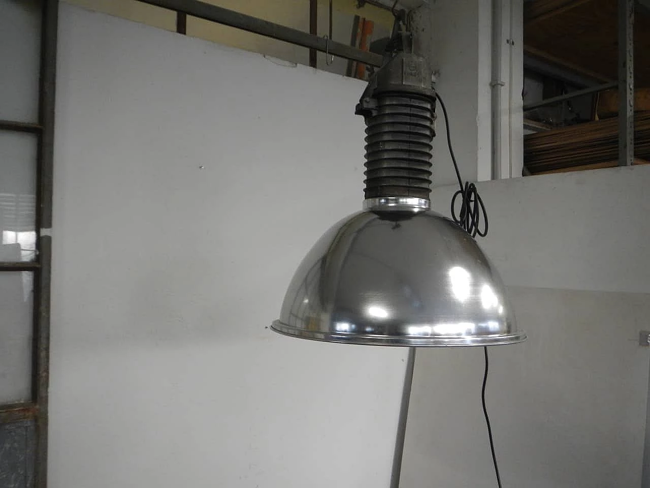 Lampada a sospensione in metallo di Philips, anni '50 2