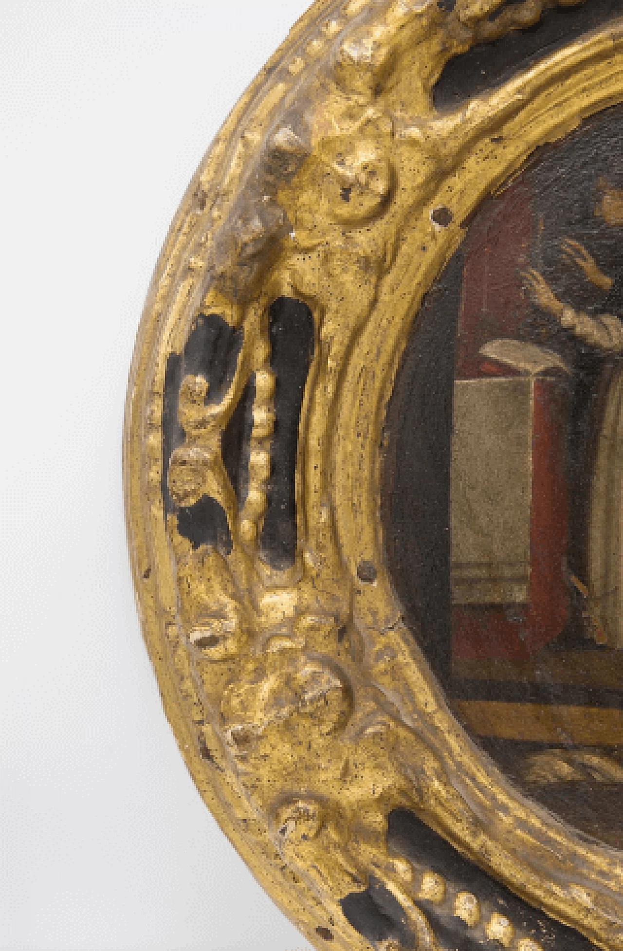 Dipinto della Predica di San Pietro attribuito a Nicolas-André Monsiau, '700 3