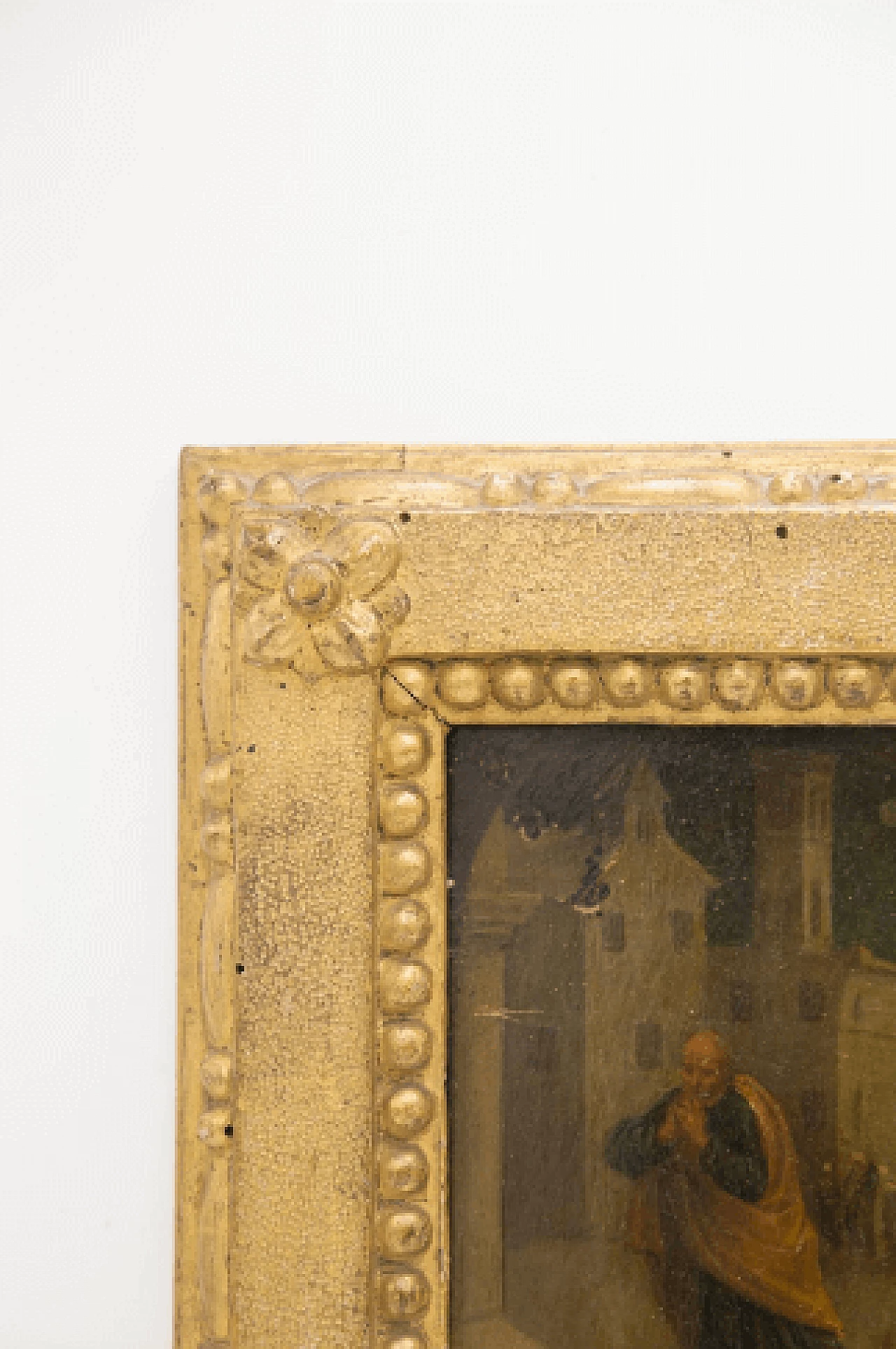 Flagellazione di Cristo, olio su rame, '600 2