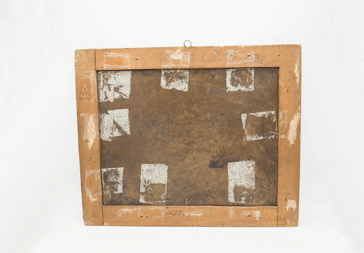 Flagellazione di Cristo, olio su rame, '600 10