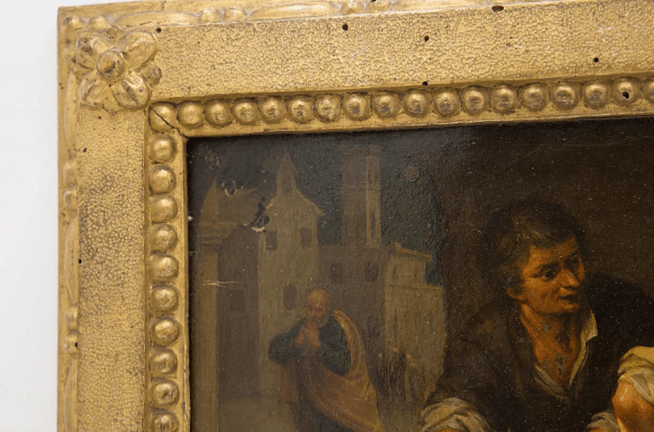 Flagellazione di Cristo, olio su rame, '600 11