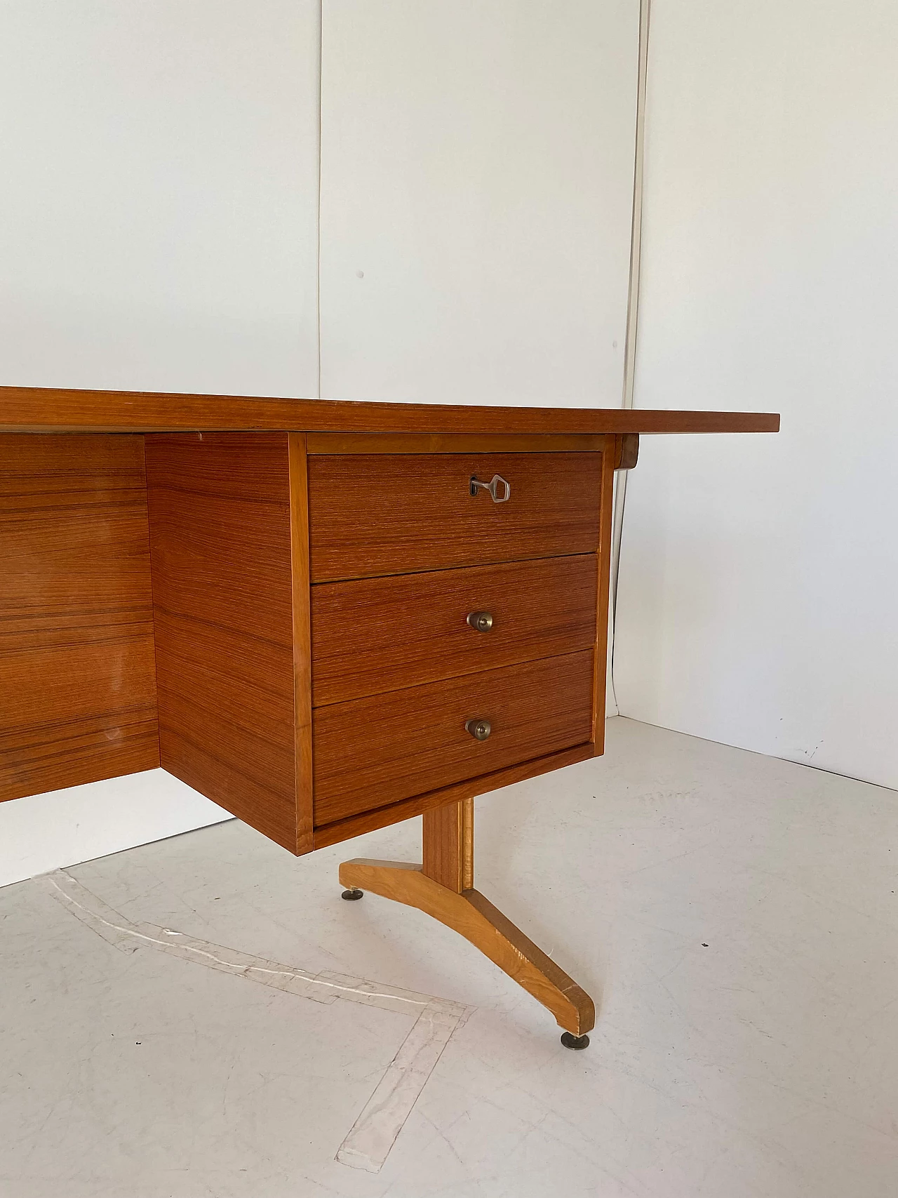 Teak desk, 1960s 3