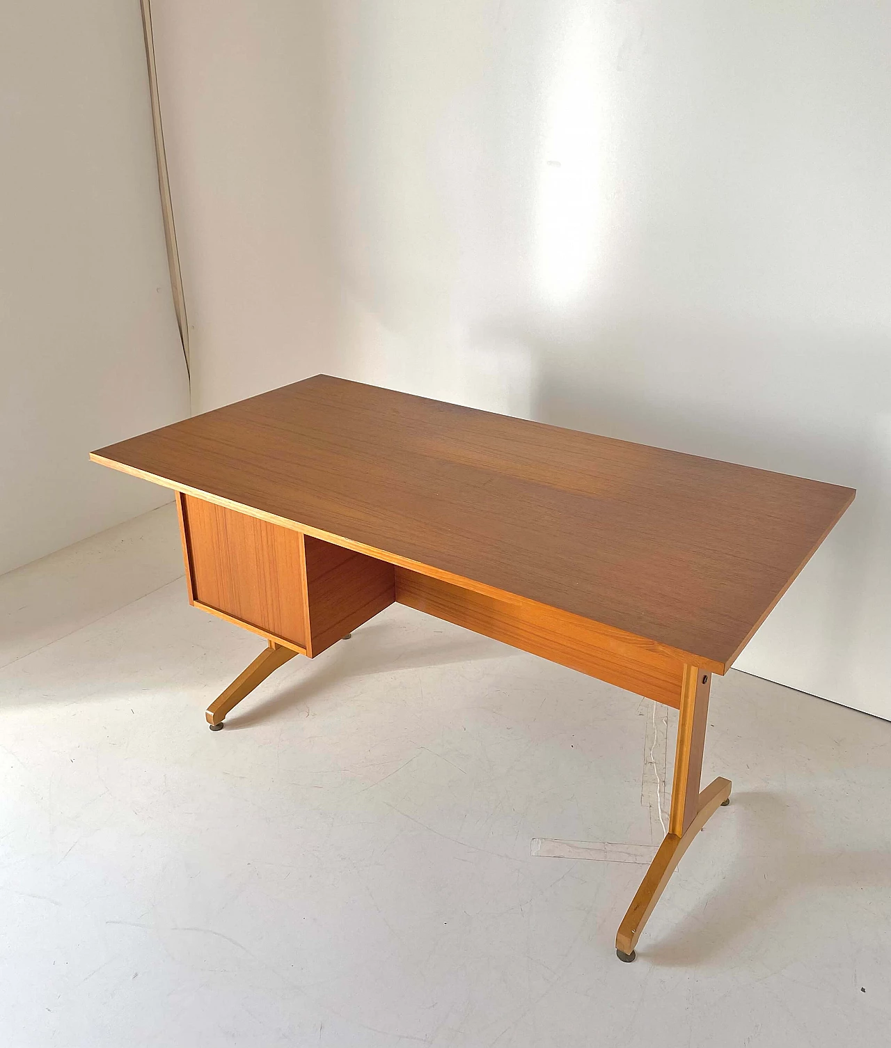 Teak desk, 1960s 10