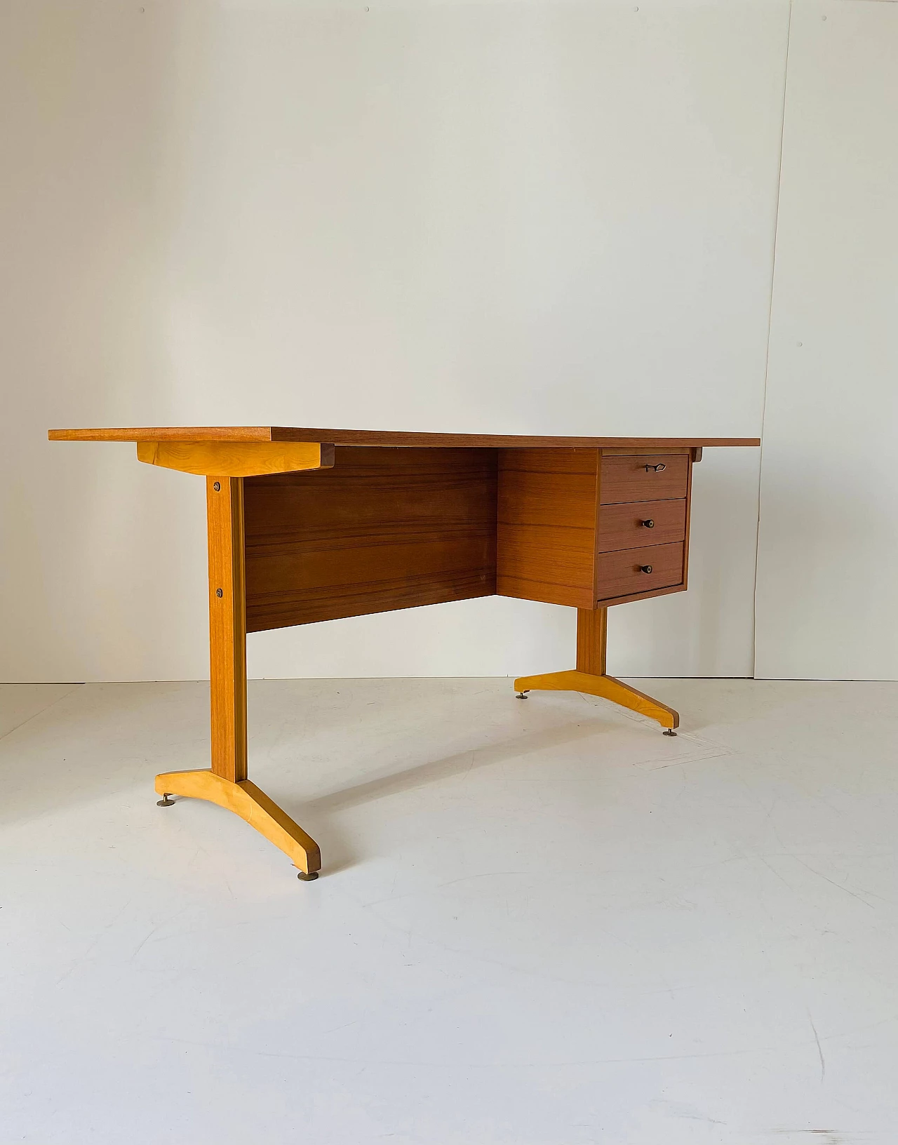 Teak desk, 1960s 11