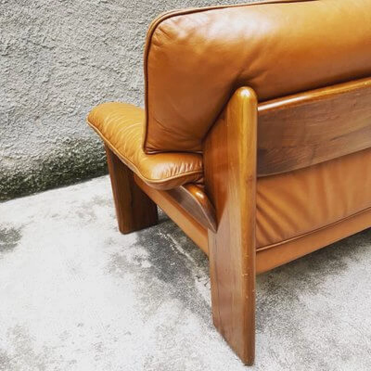 Sofa and armchair by Mario Marenco for Mobil Girgi, 1970s 9