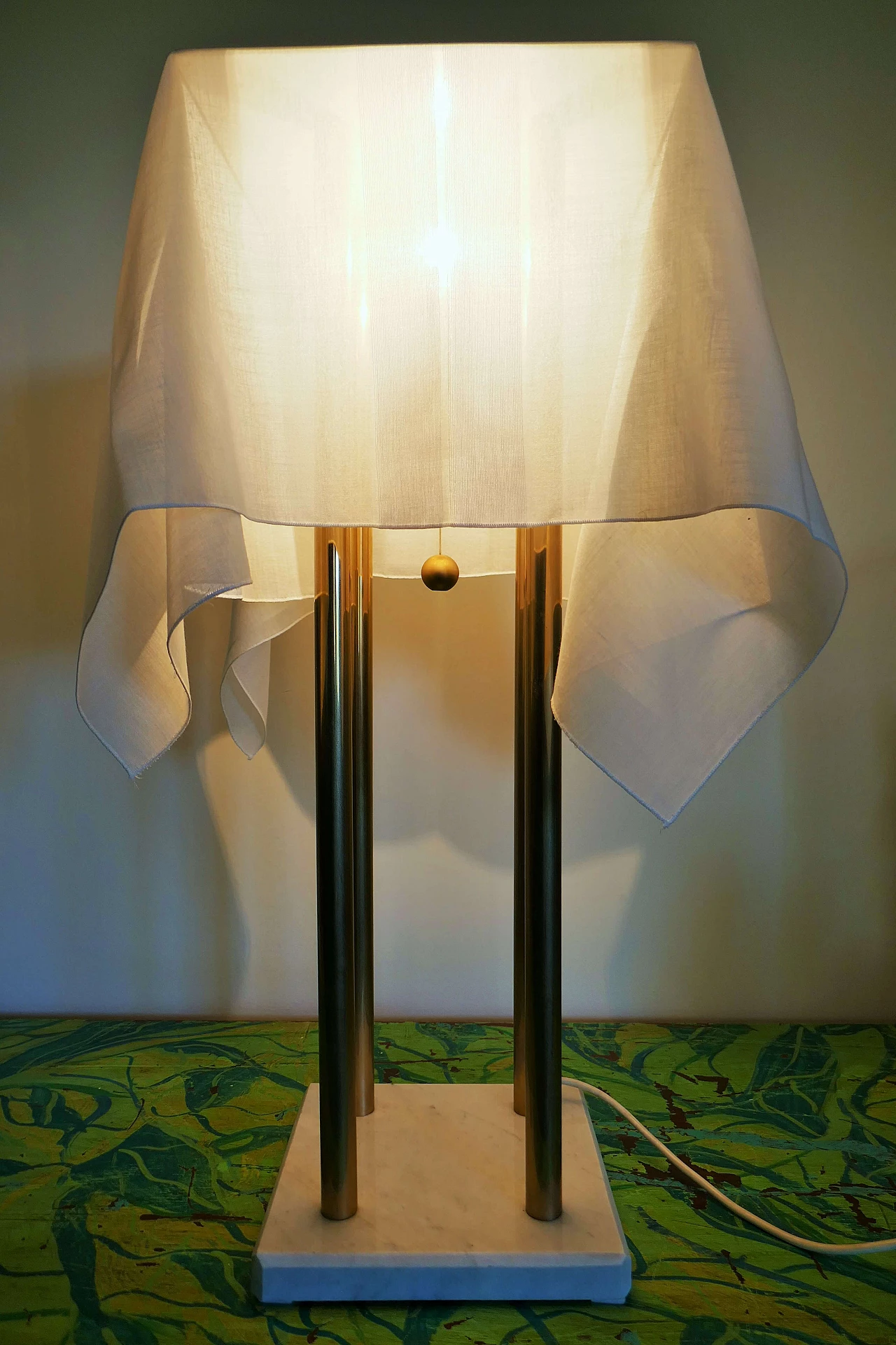 Nefer 3 table lamp by Kazuhide Takahama for Sirrah, 1970s 10