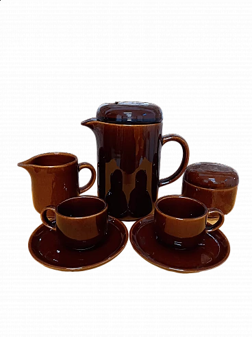 Ceramic service for two by Società Ceramica Revelli, 1960s