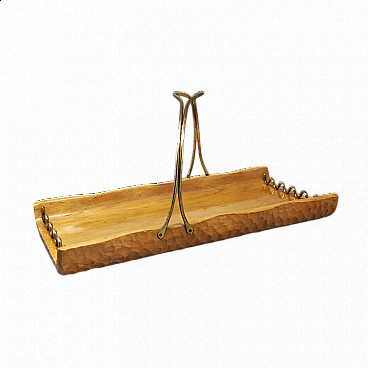 Bamboo tray by Aldo Tura for Macabo, 1960s