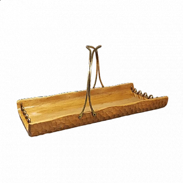 Bamboo tray by Aldo Tura for Macabo, 1960s