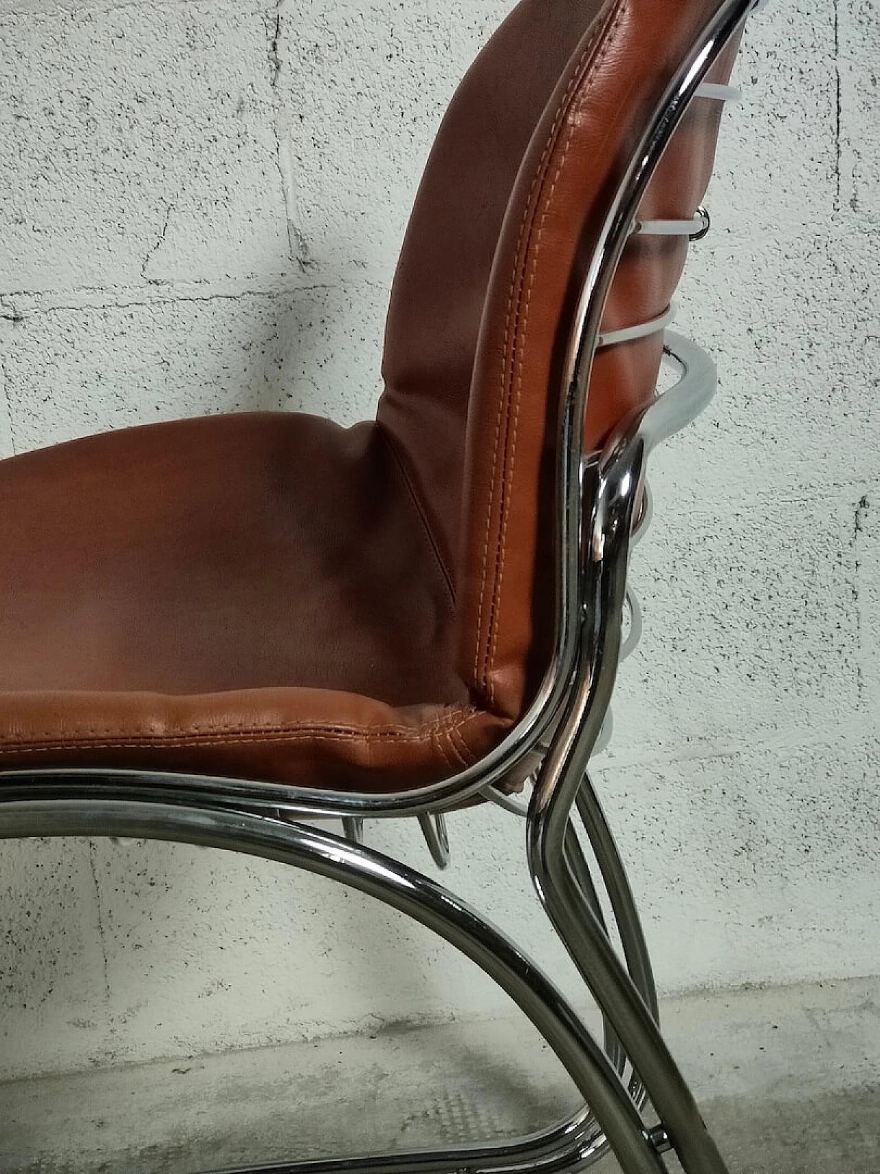 4 Sabrina chairs by Gastone Rinaldi for Rima, 1970s 15