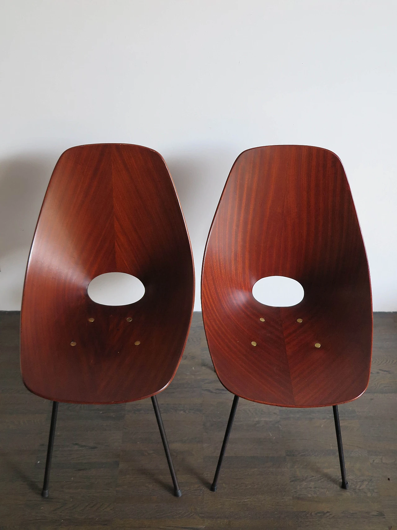 4 Medea chairs by Vittorio Nobili for Fratelli Tagliabue, 1950s 3